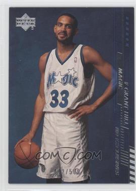 2000-01 Upper Deck - [Base] - Silver UD Exclusives #117 - Grant Hill /500