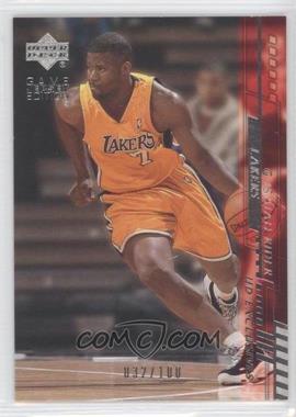 2000-01 Upper Deck - [Base] - Silver UD Exclusives #306 - Game Jersey Edition - Isaiah Rider /100