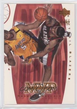 2000-01 Upper Deck - [Base] #412 - Game Jersey Edition - Rasheed Wallace
