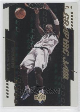 2000-01 Upper Deck - Graphic Jam #G2 - Kevin Garnett