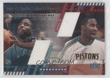 2000-01 Upper Deck - UD Combo Materials #MC-CM - Mateen Cleaves