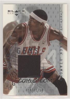 2000-01 Upper Deck Black Diamond - [Base] #122 - Rookie Jersey Gems - Jamal Crawford /1750