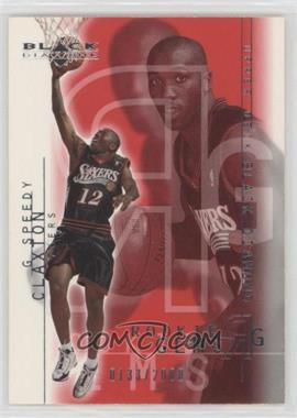 2000-01 Upper Deck Black Diamond - [Base] #97 - Speedy Claxton /2000