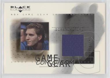 2000-01 Upper Deck Black Diamond - Game Gear #DN - Dirk Nowitzki