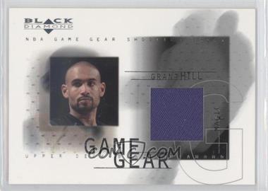 2000-01 Upper Deck Black Diamond - Game Gear #GH - Grant Hill