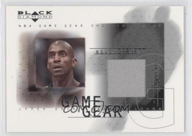 2000-01 Upper Deck Black Diamond - Game Gear #KG2 - Kevin Garnett