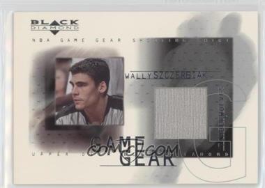 2000-01 Upper Deck Black Diamond - Game Gear #WS - Wally Szczerbiak