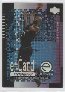 2000-01 Upper Deck Evolve - 1 e-Card #EC2 - Kevin Garnett