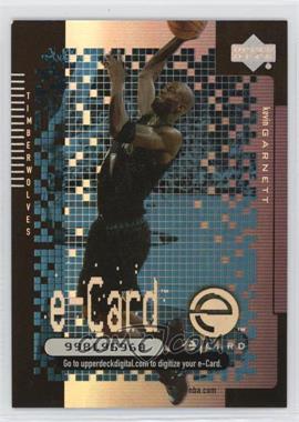 2000-01 Upper Deck Evolve - 1 e-Card #EC2 - Kevin Garnett
