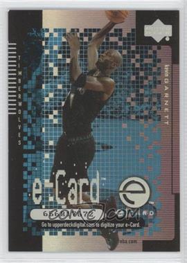 2000-01 Upper Deck Evolve - 1 e-Card #EC2 - Kevin Garnett