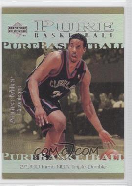 2000-01 Upper Deck Game Jersey Edition - Pure Basketball #PB2 - Andre Miller