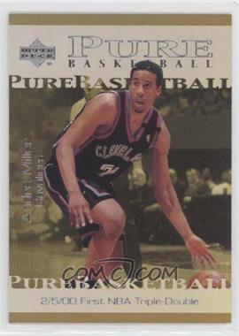 2000-01 Upper Deck Game Jersey Edition - Pure Basketball #PB2 - Andre Miller