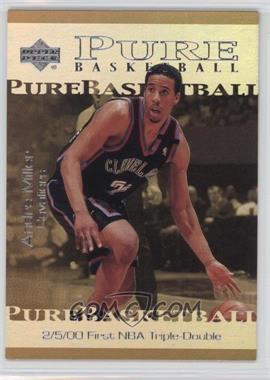 2000-01 Upper Deck Game Jersey Edition - Pure Basketball #PB2 - Andre Miller