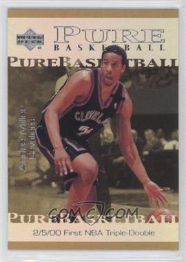 2000-01 Upper Deck Game Jersey Edition - Pure Basketball #PB2 - Andre Miller