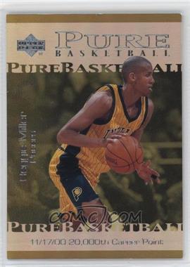 2000-01 Upper Deck Game Jersey Edition - Pure Basketball #PB8 - Reggie Miller [Good to VG‑EX]