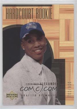 2000-01 Upper Deck Hardcourt - [Base] #68 - Hardcourt Rookie - Courtney Alexander /900