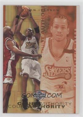 2000-01 Upper Deck Hardcourt - Court Authority #CA2 - Allen Iverson