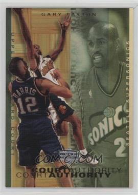 2000-01 Upper Deck Hardcourt - Court Authority #CA3 - Gary Payton