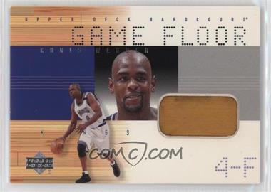 2000-01 Upper Deck Hardcourt - Game Floor #CW-F - Chris Webber