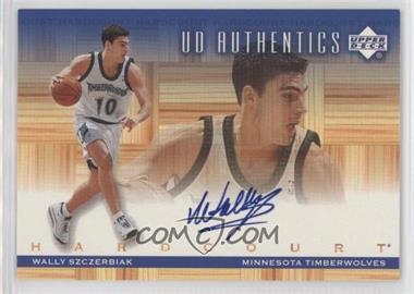 2000-01 Upper Deck Hardcourt - UD Authentics #WS - Wally Szczerbiak