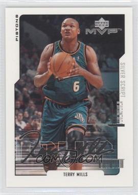 2000-01 Upper Deck MVP - [Base] - Silver Script #52 - Terry Mills