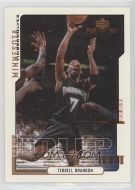 2000-01 Upper Deck MVP - [Base] #99 - Terrell Brandon