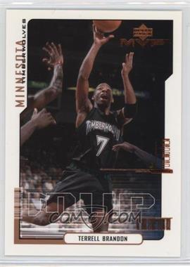 2000-01 Upper Deck MVP - [Base] #99 - Terrell Brandon