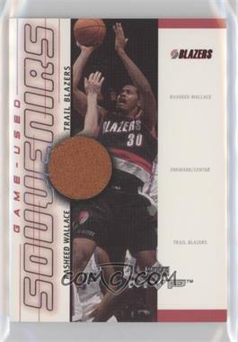 2000-01 Upper Deck MVP - Game-Used Souvenirs #RW-S - Rasheed Wallace