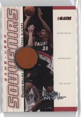 2000-01 Upper Deck MVP - Game-Used Souvenirs #RW-S - Rasheed Wallace