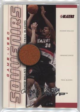 2000-01 Upper Deck MVP - Game-Used Souvenirs #RW-S - Rasheed Wallace