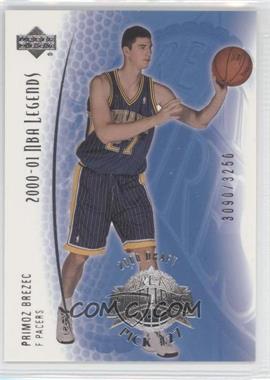 2000-01 Upper Deck NBA Legends - [Base] #101 - Primoz Brezec /3250