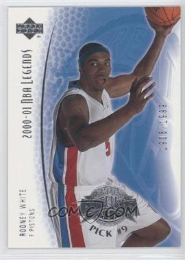 2000-01 Upper Deck NBA Legends - [Base] #124 - Rodney White /1999