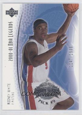 2000-01 Upper Deck NBA Legends - [Base] #124 - Rodney White /1999
