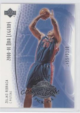 2000-01 Upper Deck NBA Legends - [Base] #95 - Zeljko Rebraca /3250