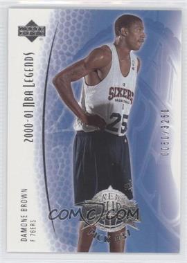 2000-01 Upper Deck NBA Legends - [Base] #96 - Damone Brown /3250