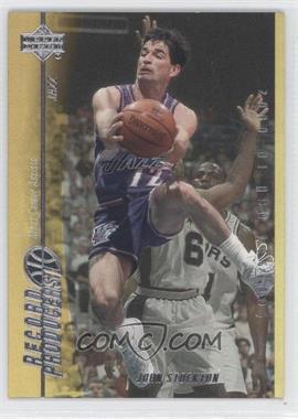 2000-01 Upper Deck NBA Legends - Record Producers #RP2 - John Stockton