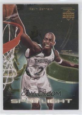 2000-01 Upper Deck Ovation - Spotlight #OS17 - Kevin Garnett