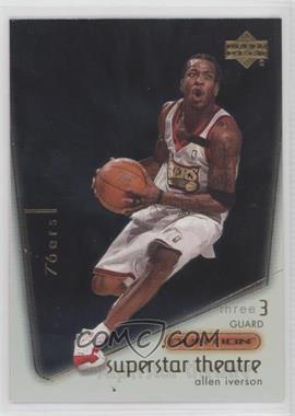 2000-01 Upper Deck Ovation - Superstar Theatre #S10 - Allen Iverson