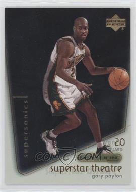 2000-01 Upper Deck Ovation - Superstar Theatre #S8 - Gary Payton