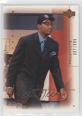 2000-01 Upper Deck Pros & Prospects - [Base] #111 - Morris Peterson /999