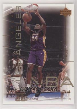 2000-01 Upper Deck Pros & Prospects - [Base] #38 - Shaquille O'Neal