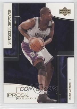 2000-01 Upper Deck Pros & Prospects - ProActive #PA6 - Chris Webber