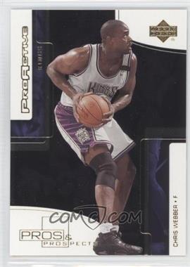 2000-01 Upper Deck Pros & Prospects - ProActive #PA6 - Chris Webber