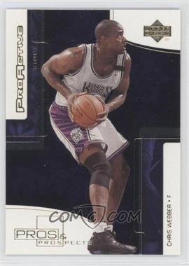 2000-01 Upper Deck Pros & Prospects - ProActive #PA6 - Chris Webber