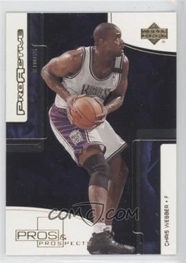 2000-01 Upper Deck Pros & Prospects - ProActive #PA6 - Chris Webber