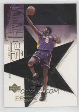 2000-01 Upper Deck Pros & Prospects - Star Command #SC1 - Kobe Bryant [EX to NM]