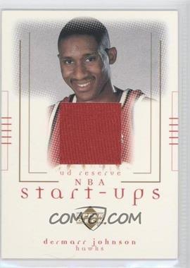 2000-01 Upper Deck Reserve - NBA Start-Ups Jerseys #DJ - DerMarr Johnson
