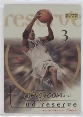2000-01 Upper Deck Reserve - Setting the Standard #SS5 - Allen Iverson [Noted]