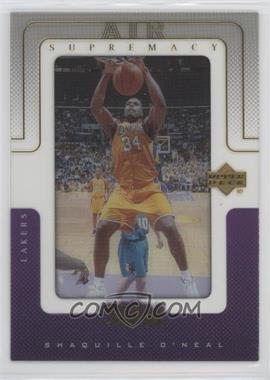 2000-01 Upper Deck Slam - Air Supremacy #S3 - Shaquille O'Neal