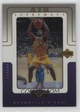 2000-01 Upper Deck Slam - Air Supremacy #S3 - Shaquille O'Neal